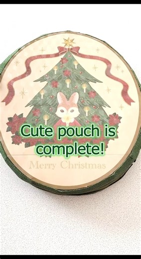 Cute Seria Paper Bag Remake! DIY Christmas Zipper Pouch Tutorial Sneak Peek