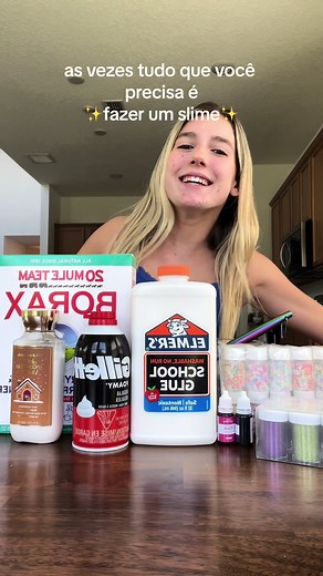 o video mais pedido, a menina do slime fazendo slime! #slime #slimevideo #slimetutorial #slimes #meninadaslime