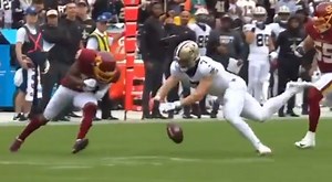 Saints QB Taysom Hill Took A Vicious Hit To The Head During Game Against Washington, Gets Carted Off (VIDEO)