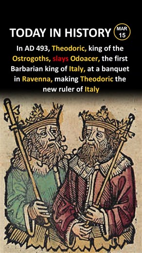 How Theodoric Became King of Italy #history #medieval #shorts