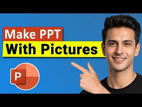 How To Make PPT Presentation with Pictures in Laptop (Simple Way)