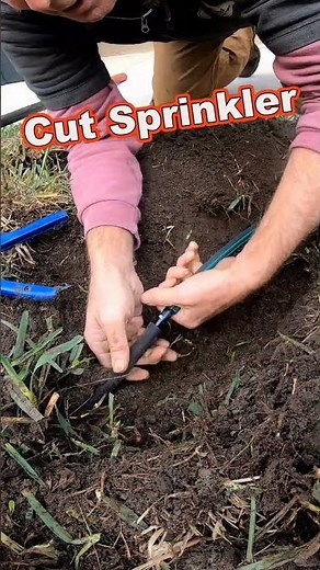 How to Fix Cut Irrigation Pipe