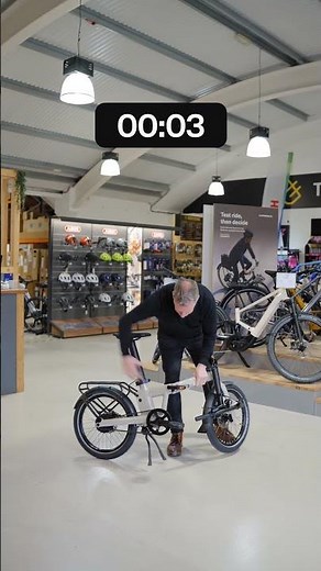 UTO Pro Electric Bike Folding and Unfolding