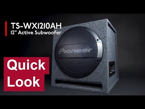 Pioneer - TS-WX1210AH - 12-inch Active Subwoofer - Quick Look