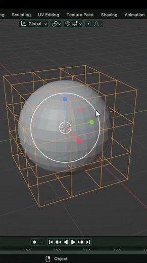 Blender - How To Deform Objects #3d#3dblendered#tutorial#blender3d #3d#tips#shorts#learn #tiktok