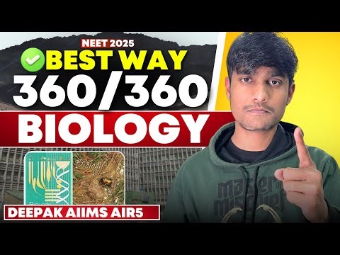 COMPLETE NEET BIOLOGY STRATEGY 🔥NEET2025 ✅ SYLLABUS , NCERT, EXTRA, NOTES & REVISION 📚✅#neet2025