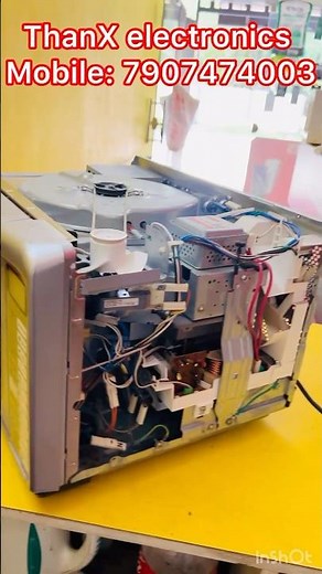 Panasonic inverter type microwave oven repairing #oven
