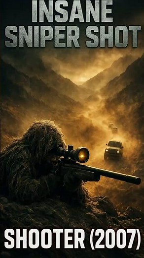 He Hit That Shot From HOW FAR?! 😱 | Shooter (2007) #movieclips #shorts
