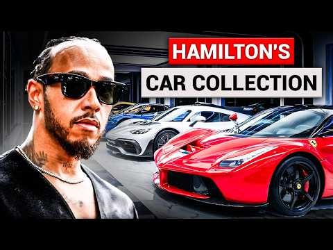 Inside Lewis Hamilton's $300 Million Supercar Collection