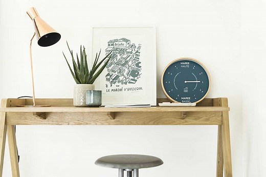 Tide clock : french time and tide clock | Ocean Clock