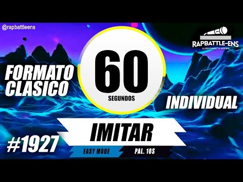 🎤 Formato FMS Individual 🔥 Base de Rap Para Improvisar Con Palabras | ENTRENAMIENTO FMS #1927