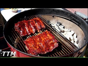 Juicy Beef Ribs on the Weber Kettle