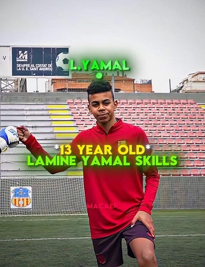 Lamine Yamal Skills At 13 🥶
