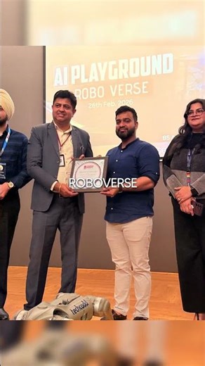 AI PlayGround: RoboVerse 2026 - Highlights Pt. 1 #college #collegelife #chandigarhuniversity #ai