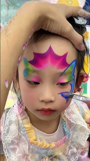 Mermaid face painting is every kid’s dream look!