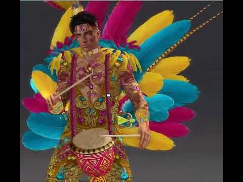 Itzal Samba Carnival Outfit