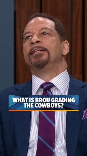 Brou had to bring in his guys to properly grade the Cowboys 🎶 #nfl #cowboys #eagles | First Things First on FS1