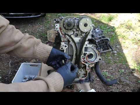 How to replace timing chain Toyota Corolla VVT-i engine. Years 2000 to 2015