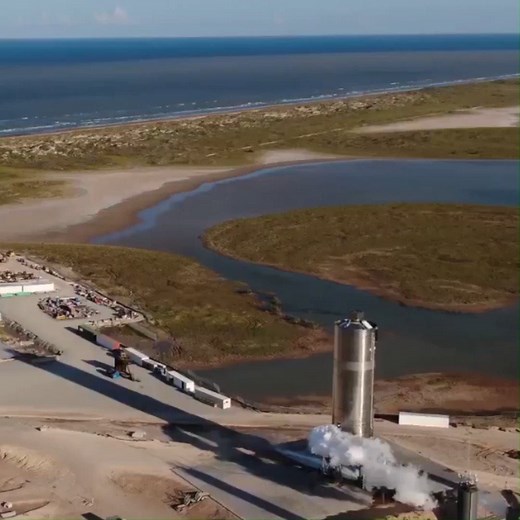112M views · 479K reactions | STARSHIP TAKES FLIGHT: SpaceX's Starship is intended to one day launch from the Kennedy Space Center to the moon and Mars and will be big enough to carry 100 passengers: https://bit.ly/3a156pp | WESH 2 News | Facebook