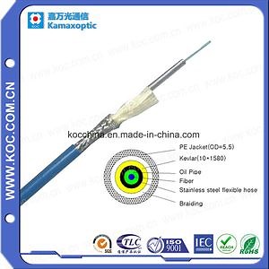 [Hot Item] 12 Fiber Armored Cable (134343-115) Single Mode Fiber Optic Cable
