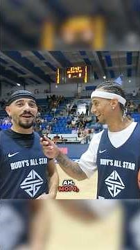 BASKETBALL WITH MISTER V AND RUDY GOBERT! 🏀 #basketball #basketball