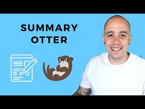How to get a summary of your notes in otter.ai