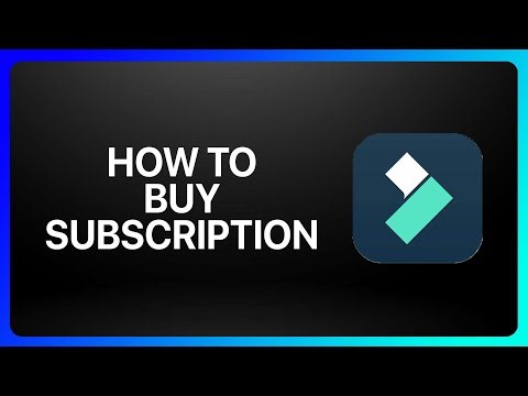 How To Buy Filmora Subscription Tutorial