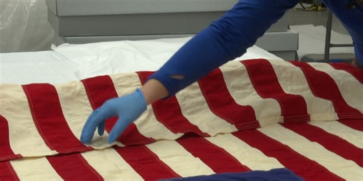 With broad stripes and bright stars: the State Historical Society’s American Flag collection