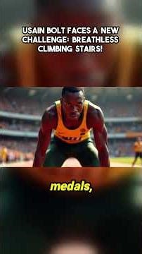 From Speed to Stairs: Usain Bolt's Unexpected Challenge! 🚀