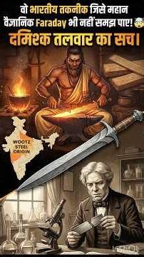 Damascus sword😱😱 #indianhistory #ancientindia #history