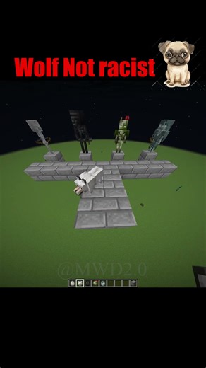 Minecraft Wolf 🐶#minecraft #shorts