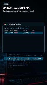 How to Kill Any Process Using a Port in Windows | netstat + taskkill (CMD Tutorial)