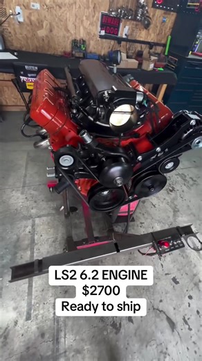 🔥 **Orange LS2 6.2L For Sale** 🔥 Clean, powerful, and ready to run. This 6.2L LS2 delivers strong performance, quick throttle response, and that aggressive LS sound — finished in a bold orange that stands out in any engine bay. Perfect for swaps or street builds. Serious buyers only. 💪 #foryoupage #chevypower #ls2 #engineswap #lsswap