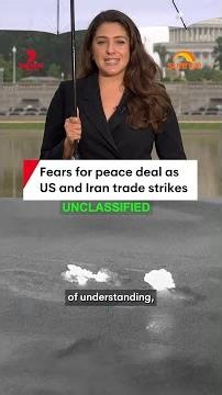 Fears for peace deal as US and Iran trade strikes