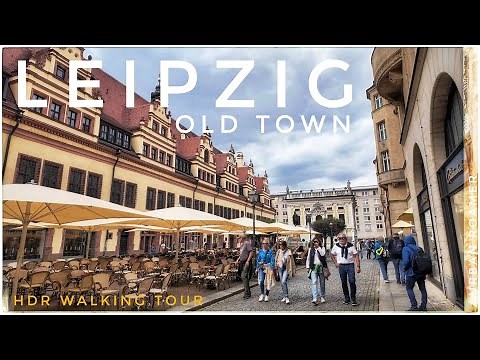 Walking in Leipzig 4K 🇩🇪 August 2025 | Exploring the Beautiful City Center & Streets of Germany