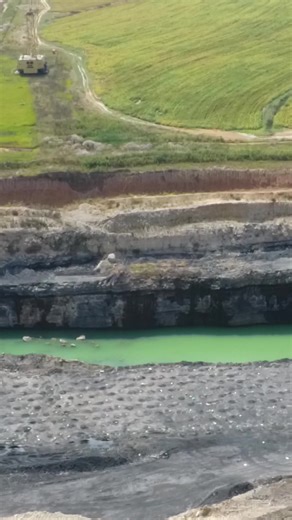 Slow Motion Coal Mine Blast Spectacle