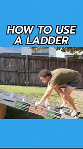 55K views · 1.3K reactions | How to use a ladder | How to DAD | Facebook