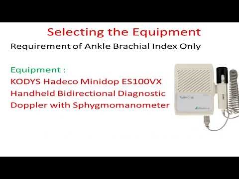 KODYS HADECO VASCULAR DOPPLERS BIDOP ES100V3, SMARTDOP45 CLINICAL DETAILS & WORKING OF SMARTDOP 30EX