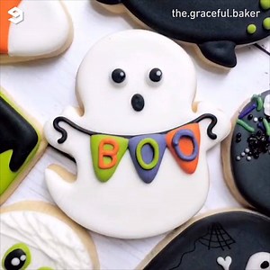613K views · 6.5K reactions | Halloween cookies ideas for you! By The Graceful Baker - NYC | 9GAG | Facebook