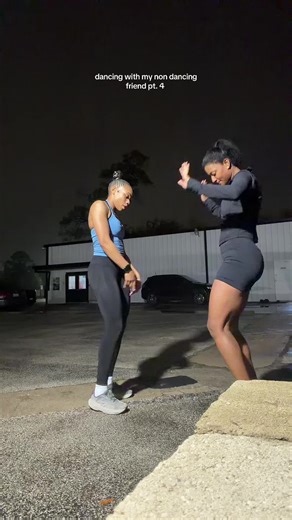 Who’s the non dancing friend at this point? We practiced this one 😂 #running #fyp #dancing