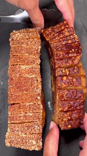 Love fried crispy pork belly. Showing you two methods: one is deep fried the other is cooked in the air fryer #porkbelly #lechonkawali #crispyporkbelly #airfryerrecipe👩🏼‍🍳 #