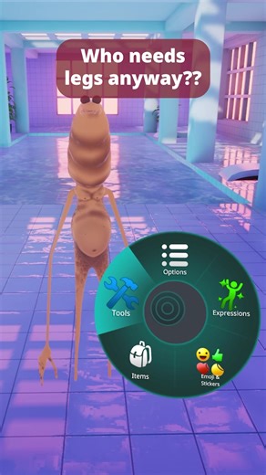 who needs legs #vrchat #vrchatcommunity #aprilfoolsday | vrchat