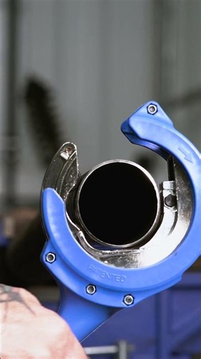 Watch This Cutter Make Light Work of 65mm Pipe | #Shorts