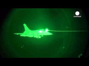 Video: First night mission over Iraq for French Rafale military jets - "Opération Chammal"