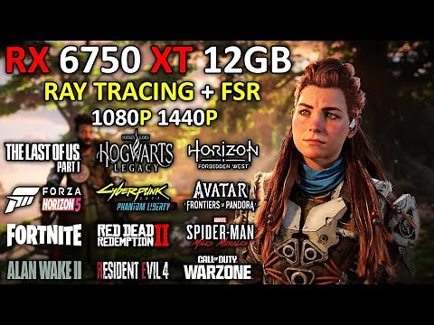 RX 6750 XT 12GB + RYZEN 7 5700X3D | Test in 25 New Games | 1080p - 1440p | Detailed Test in 2024