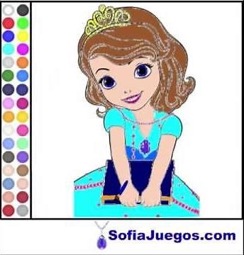 Juego: Colorear Princesa Sofia