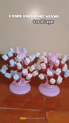 Candy Lollipop Stand #lollipopstand #candystand #4layer #10layer