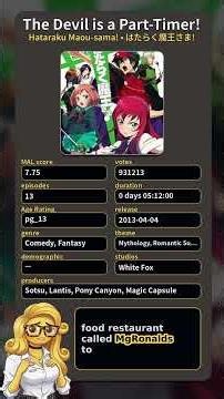 The Devil is a Part-Timer!