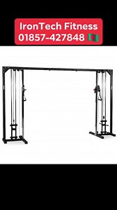 1.1K views · 19 reactions | Plate loaded cable cross machine ||IronTech Fitness 01857-427848 #irontech_fitness IronTech Fitness | Johny Khan | Facebook