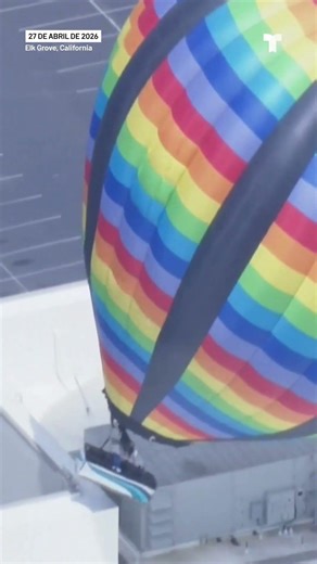 Se estrella globo aerostático contra sede de casino en California